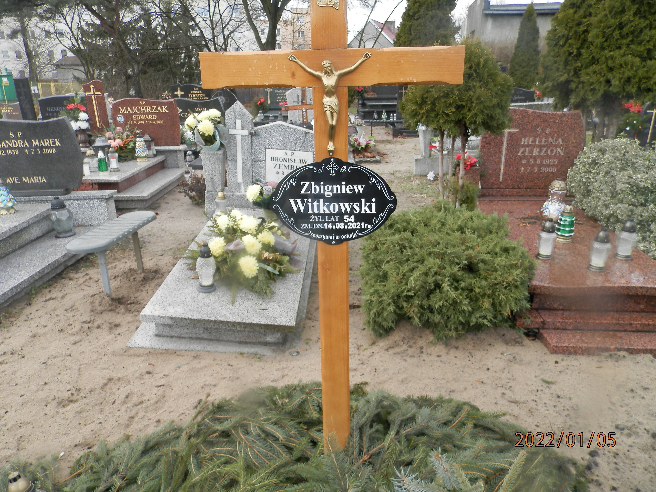 Zbigniew WITKOWSKI 1967 Toruń - Grobonet - Wyszukiwarka osób pochowanych