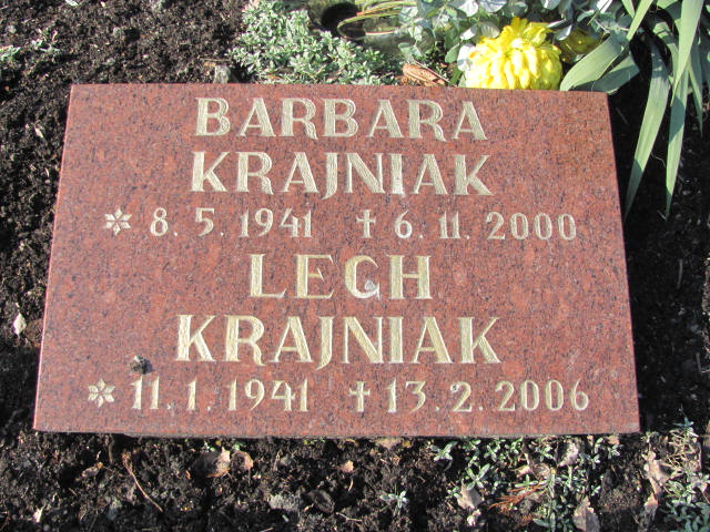 Lech KRAJNIAK 1941 Toruń - Grobonet - Wyszukiwarka osób pochowanych