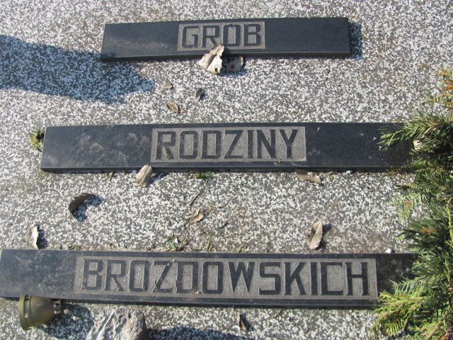 Bernard BROZDOWSKI 1923 Toruń - Grobonet - Wyszukiwarka osób pochowanych