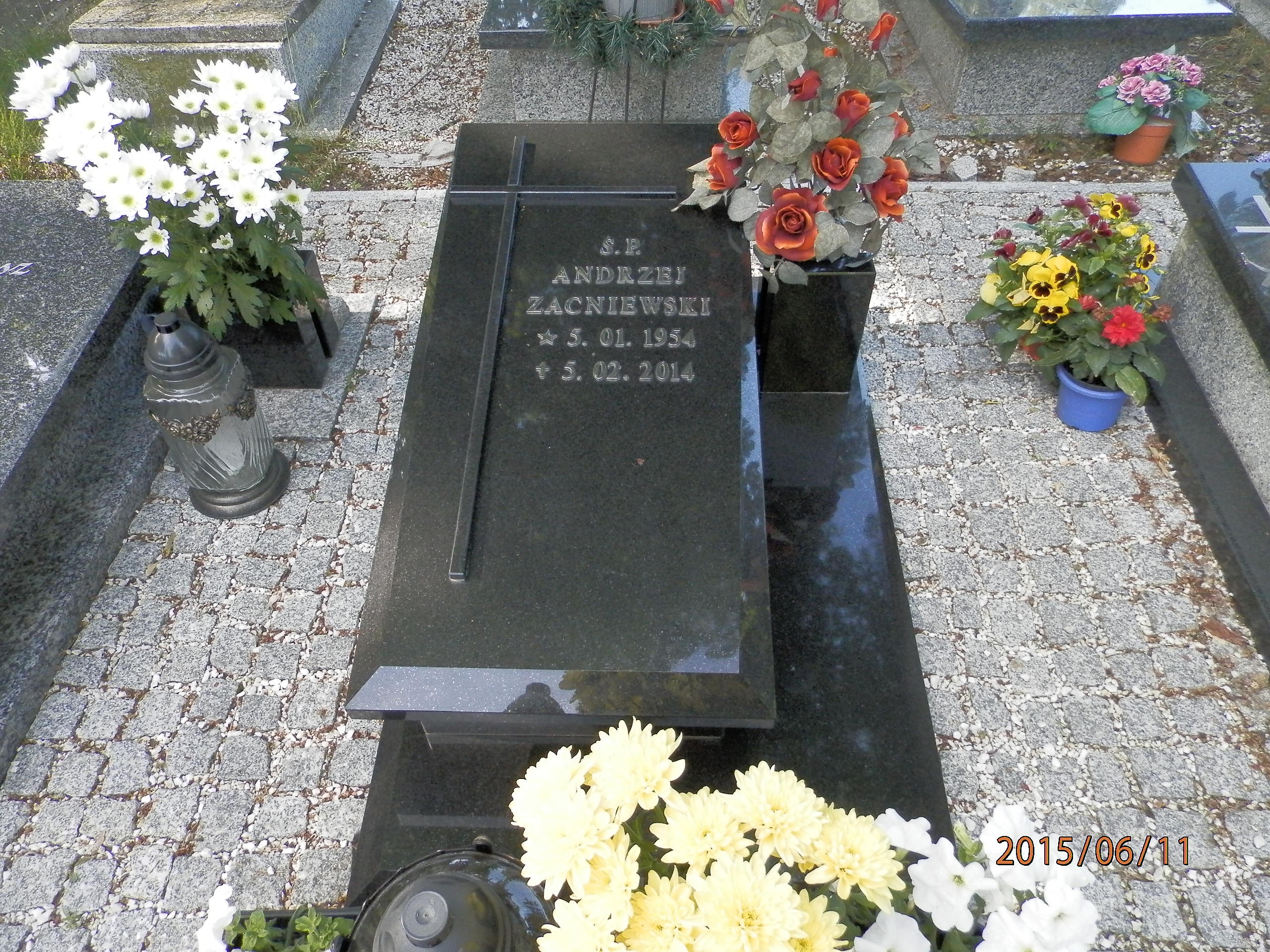 Andrzej ZACNIEWSKI 1954 Toruń - Grobonet - Wyszukiwarka osób pochowanych