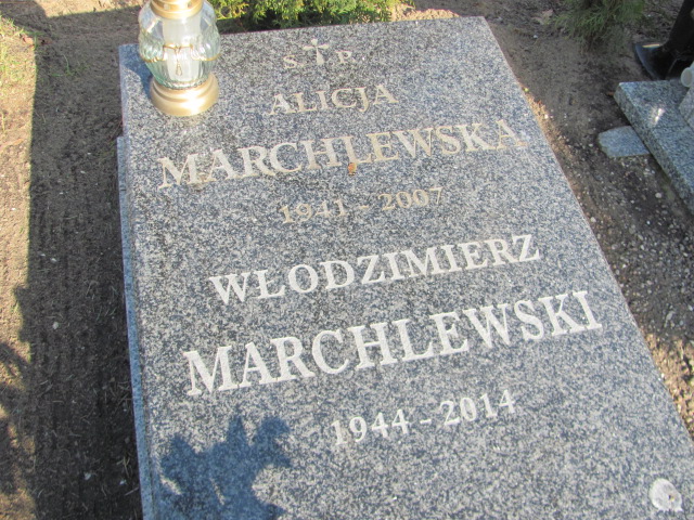 Alicja MARCHLEWSKA 1941 Toruń - Grobonet - Wyszukiwarka osób pochowanych