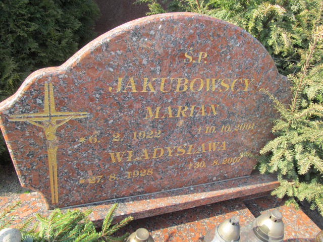 Marian JAKUBOWSKI 1922 Toruń - Grobonet - Wyszukiwarka osób pochowanych