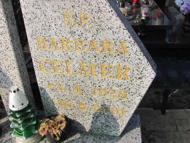 Barbara CELMER 1928 Toruń - Grobonet - Wyszukiwarka osób pochowanych