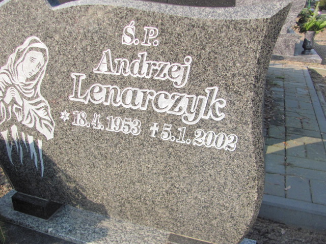 Andrzej LENARCZYK 1953 Toruń - Grobonet - Wyszukiwarka osób pochowanych