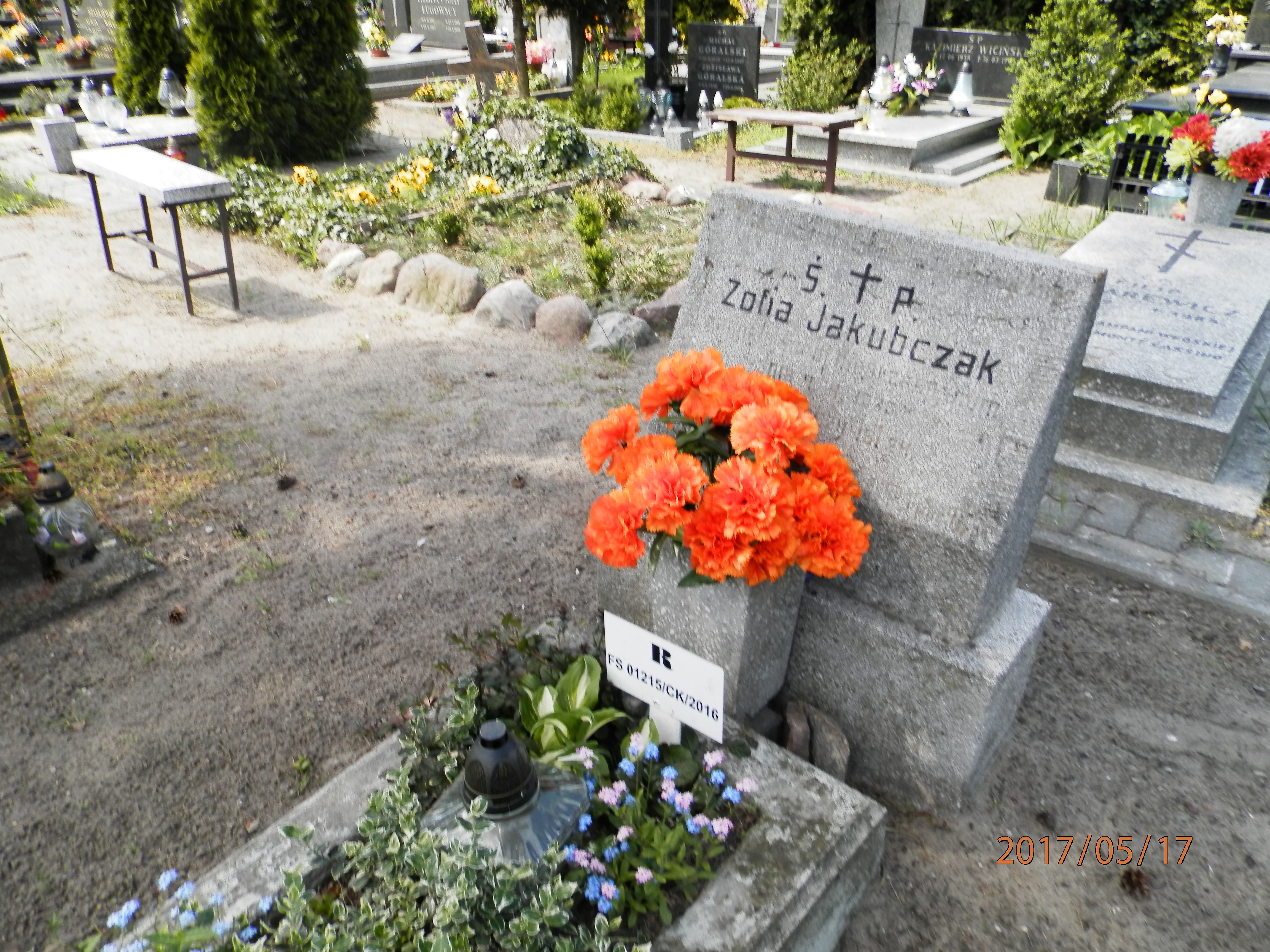 Zofia JAKUBCZAK 1915 Toruń - Grobonet - Wyszukiwarka osób pochowanych