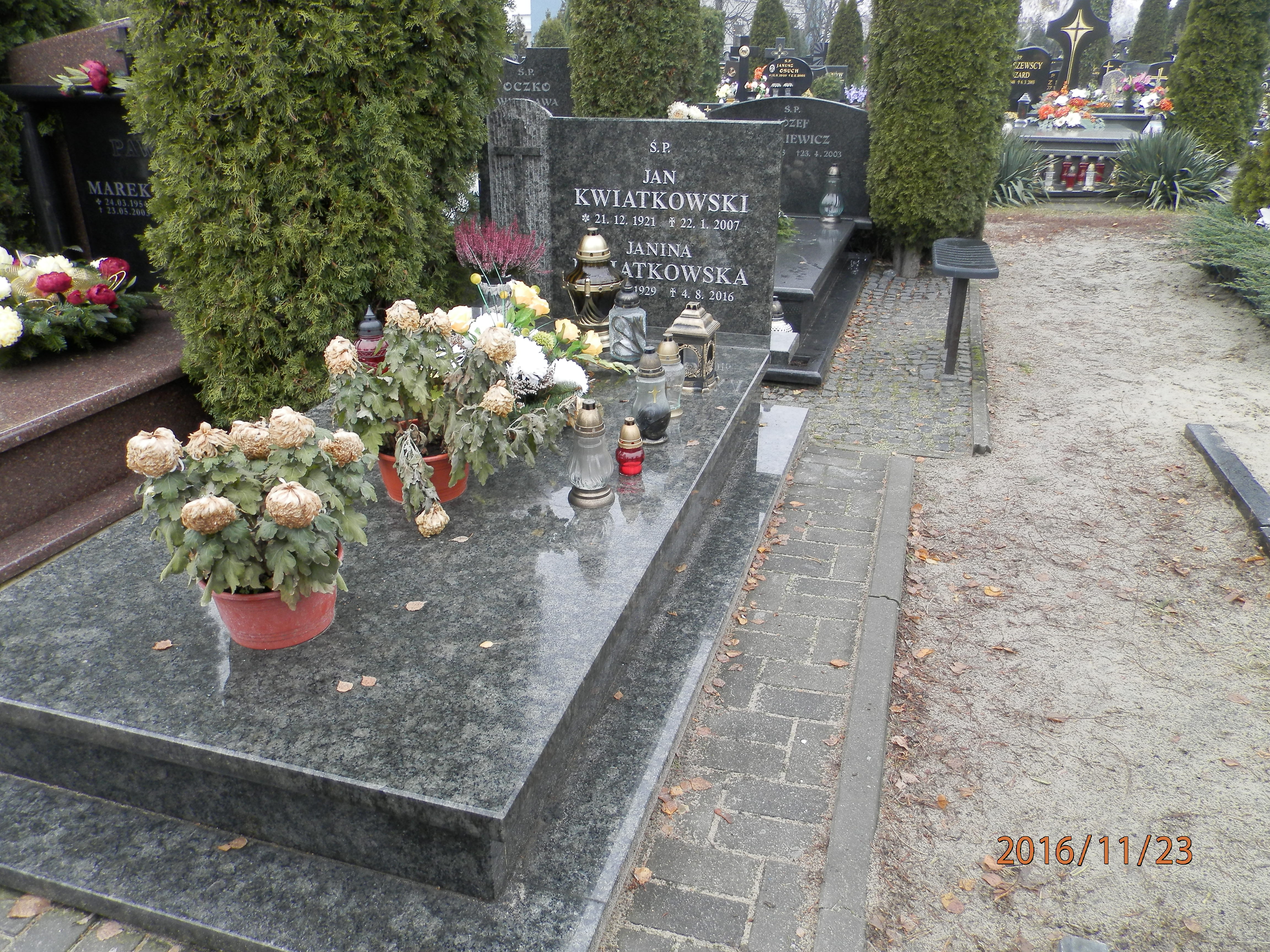 Jan KWIATKOWSKI 1921 Toruń - Grobonet - Wyszukiwarka osób pochowanych