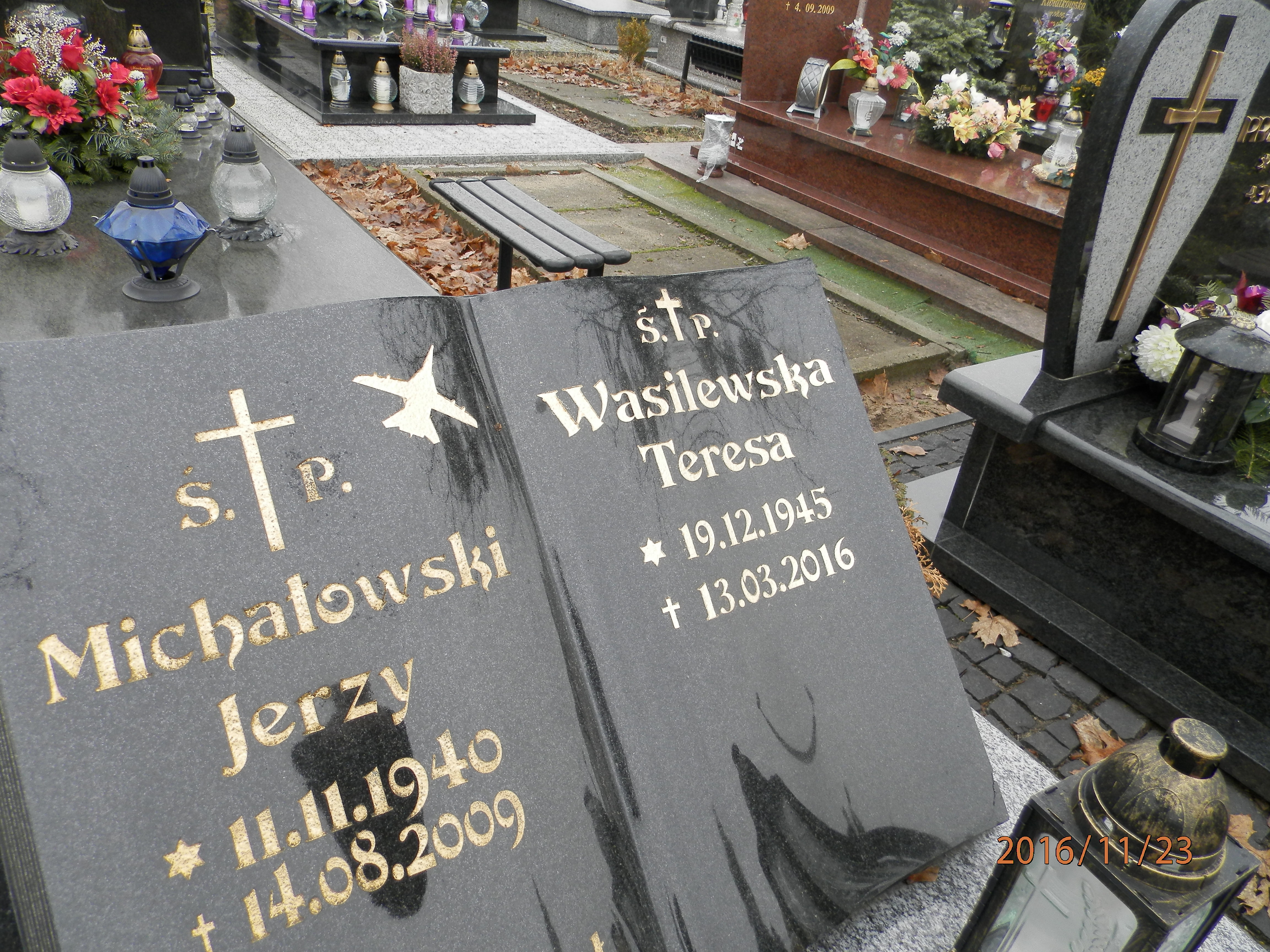 Teresa WASILEWSKA 1945 Toruń - Grobonet - Wyszukiwarka osób pochowanych