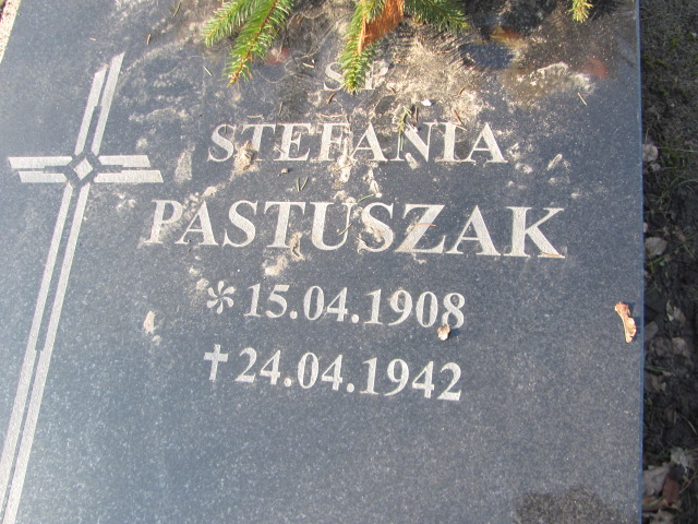 Stefania PASTUSZAK 1908 Toruń - Grobonet - Wyszukiwarka osób pochowanych