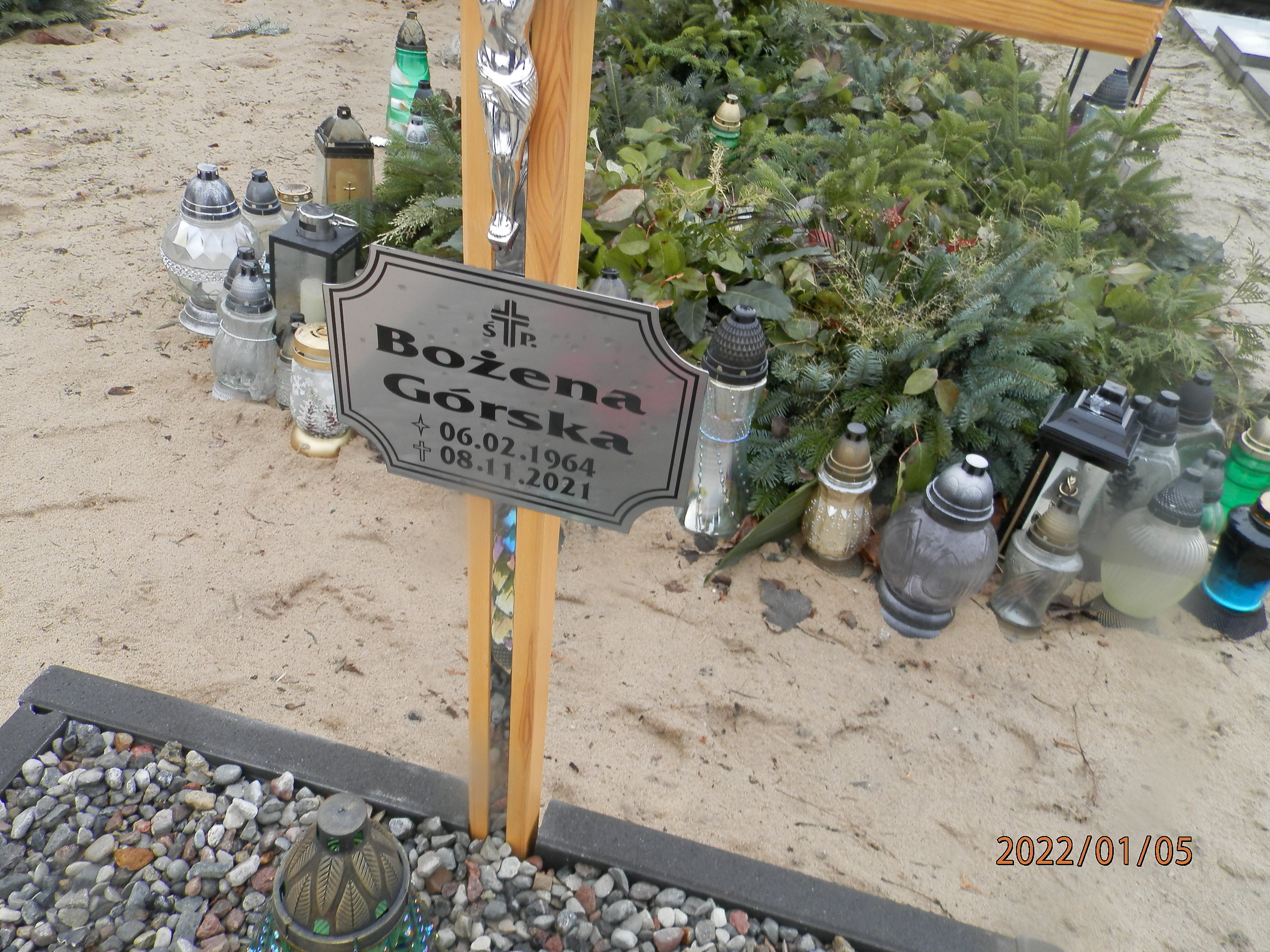 Bożena GÓRSKA 1964 Toruń - Grobonet - Wyszukiwarka osób pochowanych