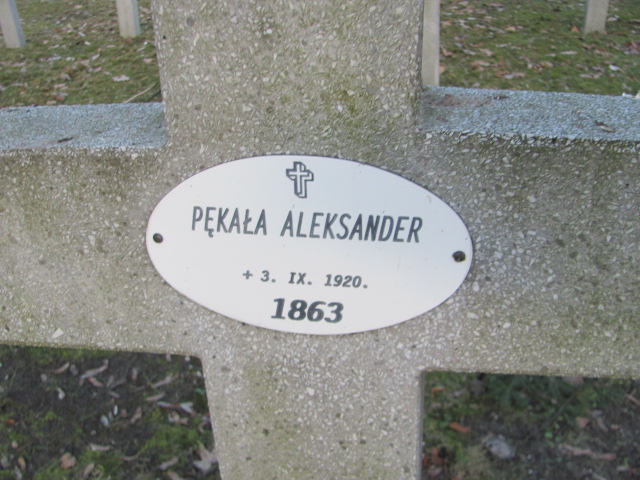 Aleksander PĘKAŁA Toruń - Grobonet - Wyszukiwarka osób pochowanych