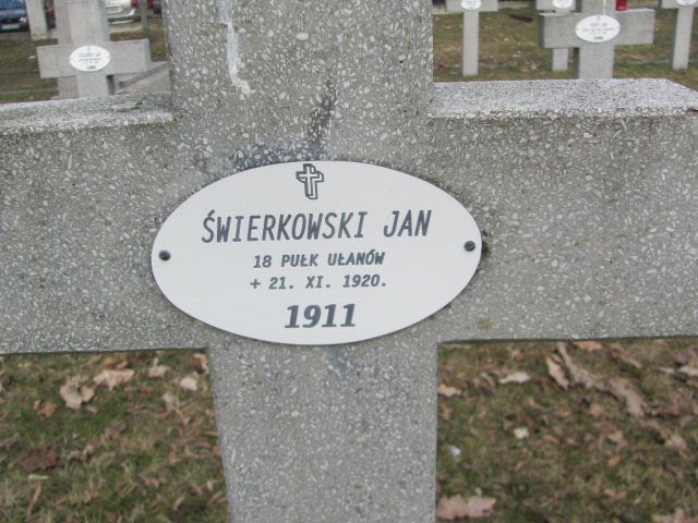 Jan ŚWIERKOWSKI Toruń - Grobonet - Wyszukiwarka osób pochowanych