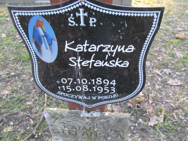 Katarzyna STEFAŃSKA 1894 Toruń - Grobonet - Wyszukiwarka osób pochowanych