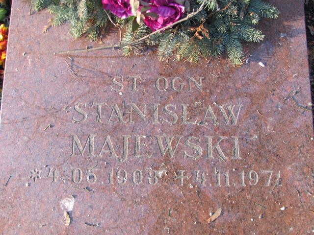 Stanisław Majewski 1908 Toruń - Grobonet - Wyszukiwarka osób pochowanych